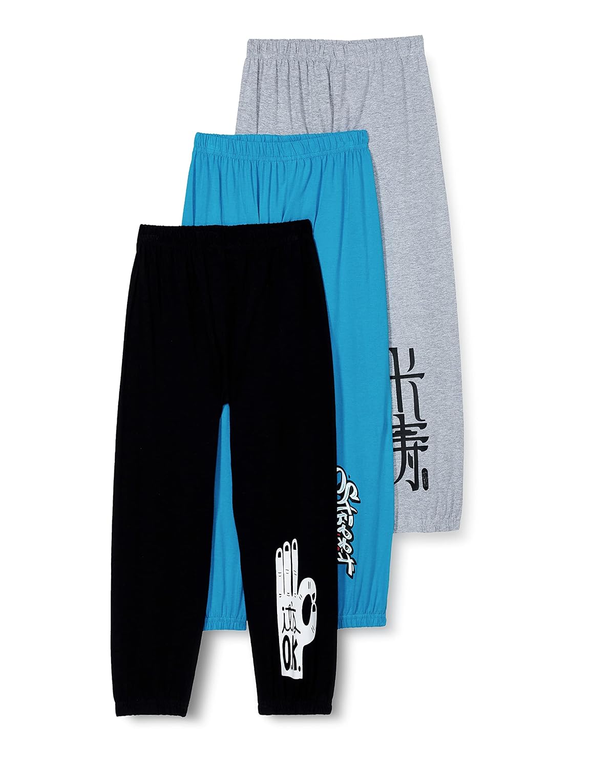 T2F Boy's Regular Fit Cotton Printed Track Pants (Pack of 3) - Review, Price and Buying Guide