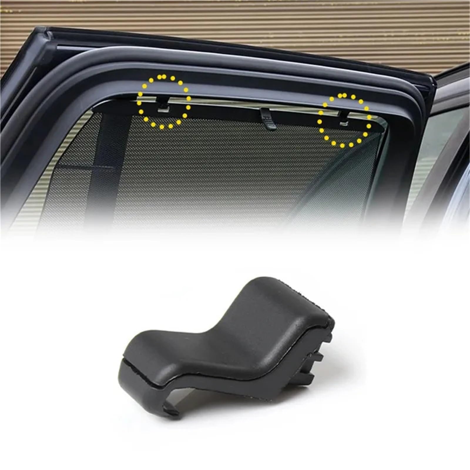 Clip pare-soleil Pour BMW pour X5 panneaux de porte garniture crochet fenêtre arrière rideau d'ombre Pièce automobile