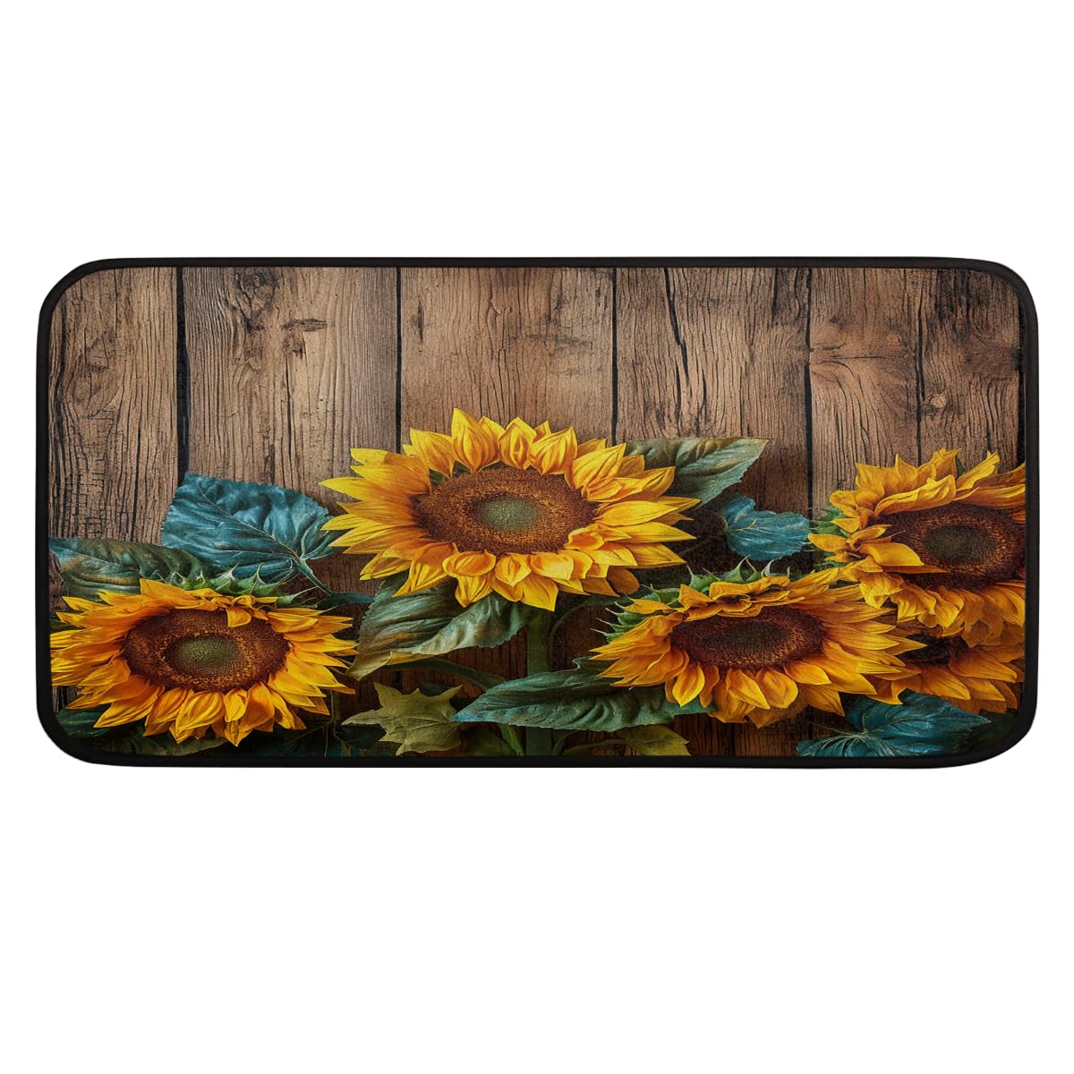 Tapis de cuisine 99 x 51 cm lavable et absorbant pour entrée maison