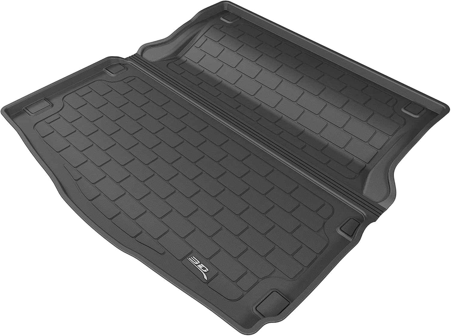 3D MAXpider Kagu Cargo Liner (Black) Compatible with Mercedes-Benz C-Class/C 63 AMG 2015-2021/C 450 AMG 2016/C 43 AMG 2017-2021 (Sedan)- Cargo Liner
