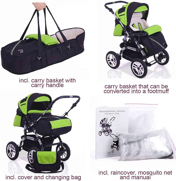 kaps3 city driver pram