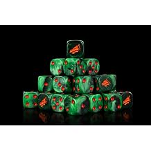 BARON OF DICE Drake Resin Dice 25-Pack Wargaming Dice for Sci-Fi and Fantasy Wargames, 16mm