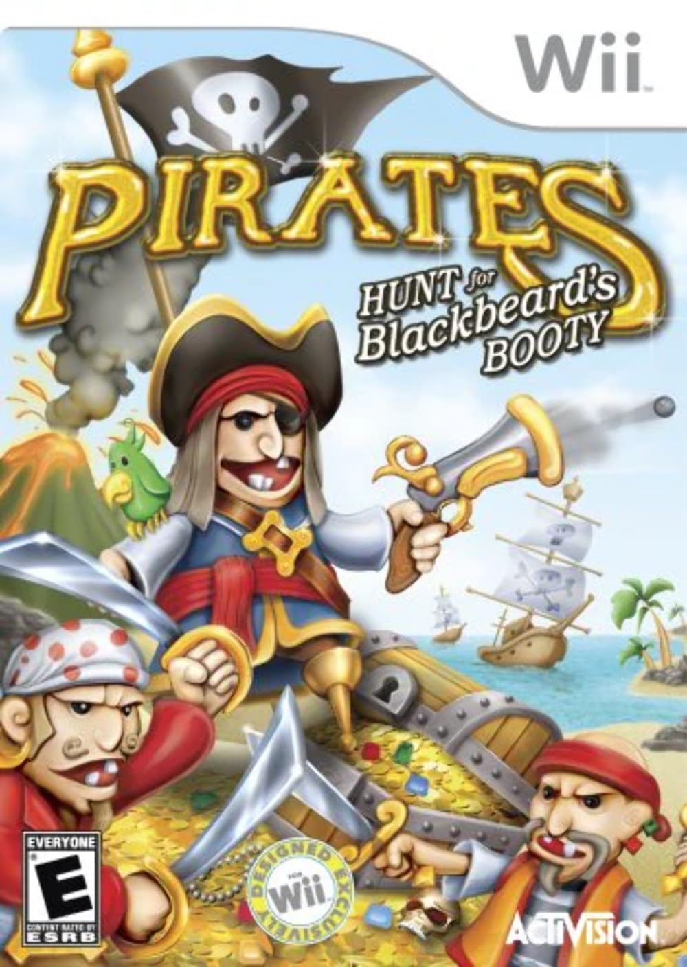 wii ゲーム Amazon.com: Pirate's: The Hunt For Blackbeard's Booty - Nintendo