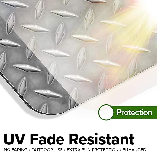 Miniatura 953 de My Sign Center - Letrero personalizado, 11 colores de fuente, 13 estilos de fuente, 4 opciones de agujero, 22 tamaños, 8 x 32 pulgadas, sin óxido,