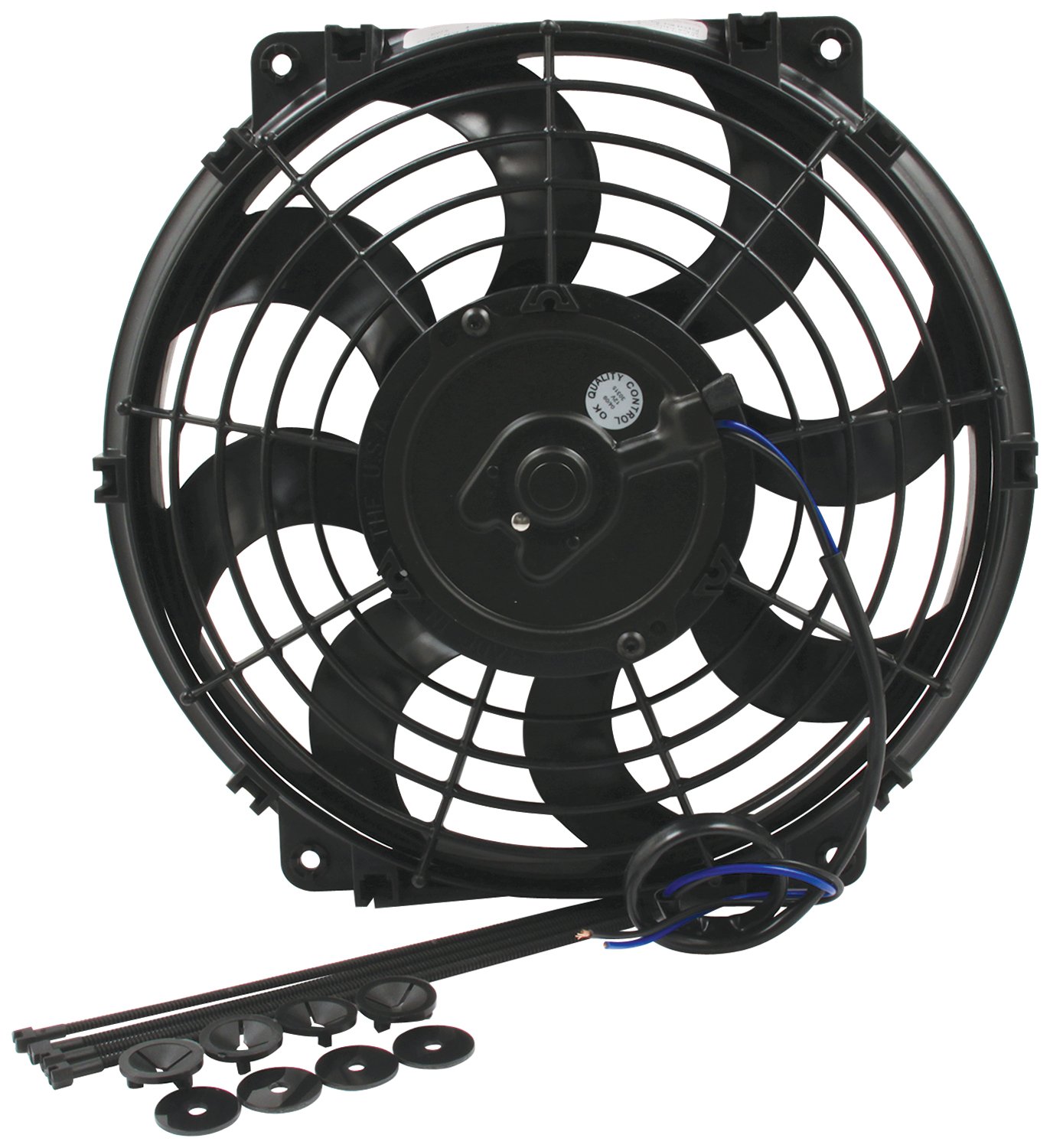 Allstar Performance ALL30072 12" 1080 CFM Curved Blade Electric Fan