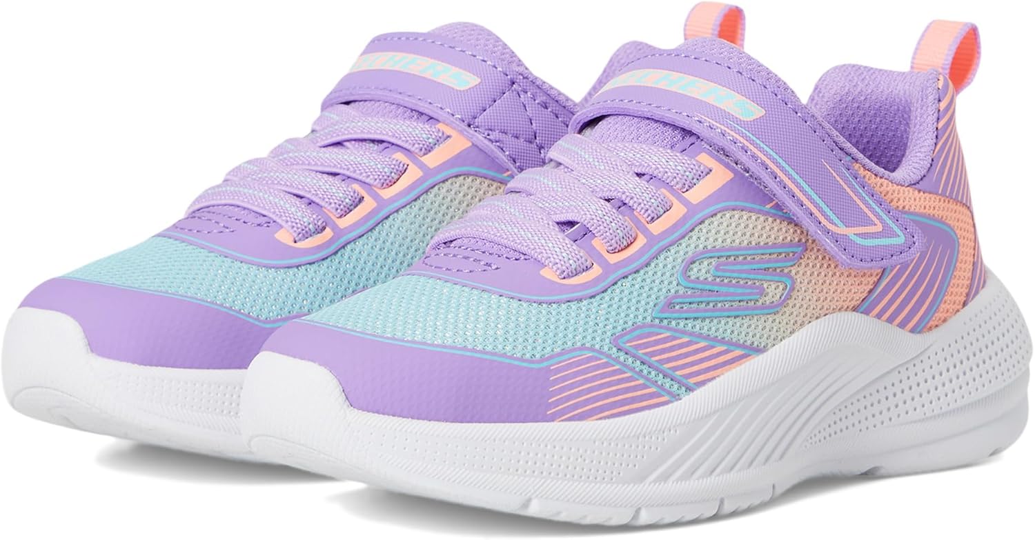 Skechers Girls' Microspec Advance - Oasis Poi