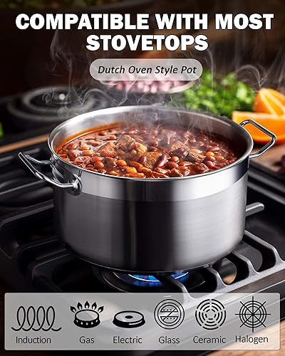 Vista 17 de Cooks Standard Acero Inoxidable, 28 litros, Plateado