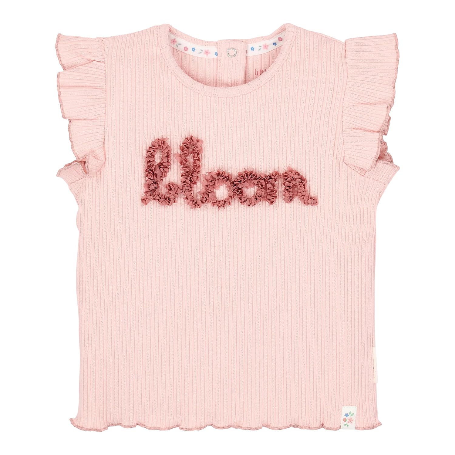 Little Dutch Baby Tank Top - für Mädchen - mit Rüschen - Fairy Garden - Fairy Pink - rosa (Gr. 80)