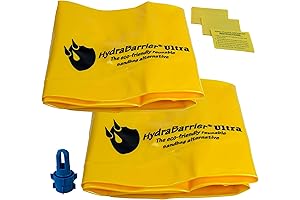 HydraBarrier Ultra Water Diversion Tube - Lightweight, Reusable Eco-Friendly Alternative to Sandbags 12' x 6