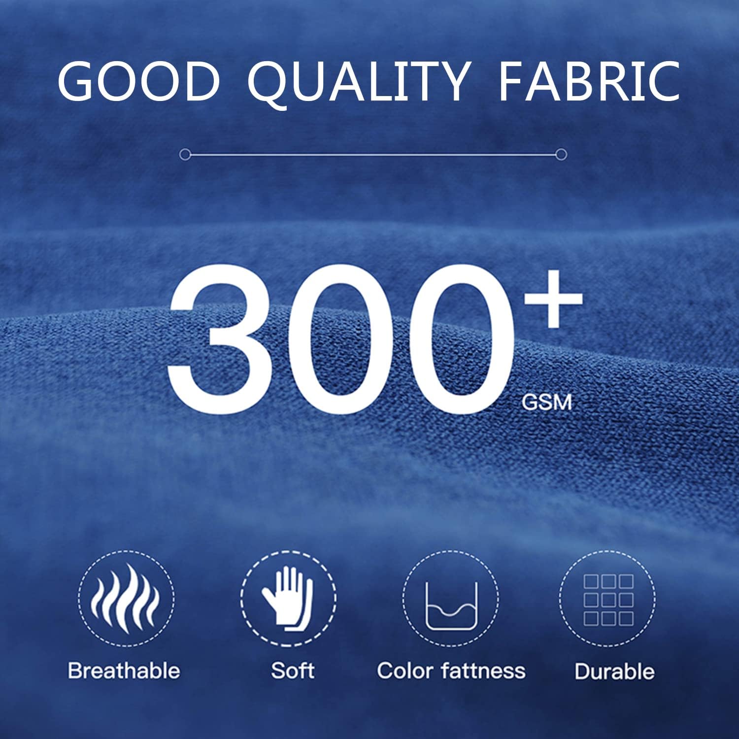 YuppieLife Big Durable Bean Bag Cover for Adults(Just Cover,No Filler) 4Ft Machine Washable Large Size Sofa Cover （Navy Marine）