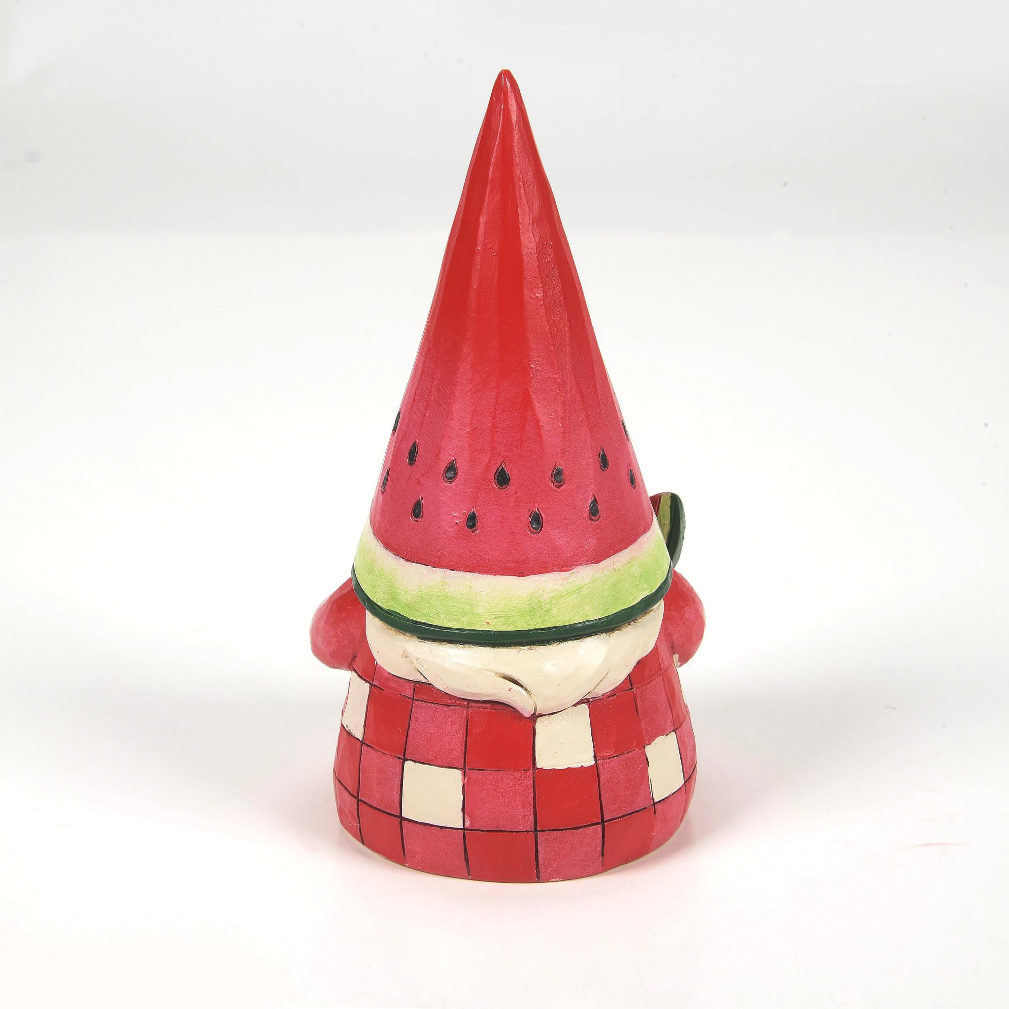 Enesco Jim Shore Heartwood Creek You're One in a Melon Karpuz Cüce Figürin- Reçine El Boyalı Koleksiyon Dekoratif Figürler Ev Dekoru Heykel Raf Heykeli Ofis Koleksiyonu Hediye, 11,5 cm
