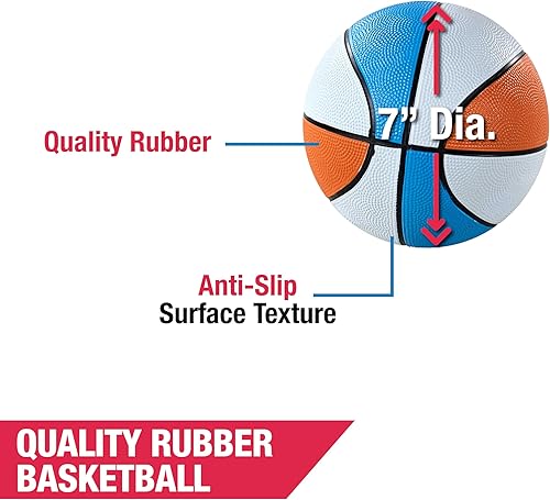 Miniatura 17 de Hall of Games EZ Fold - Juego de baloncesto para interiores de alta calidad con marco de acero y tablero de policarbonato, puntuación electrónica