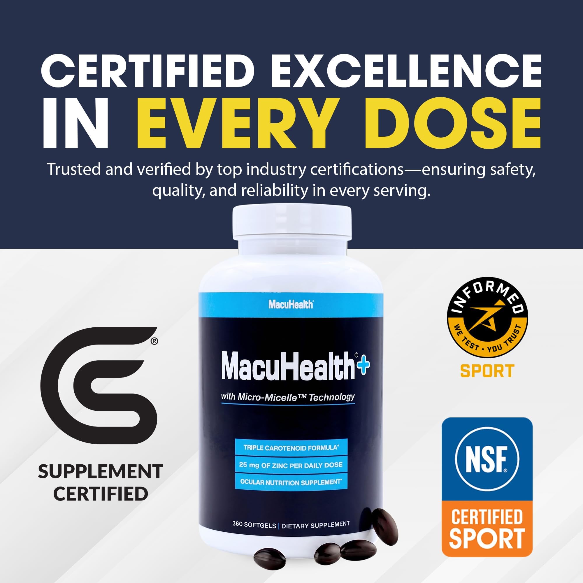 Macuhealth Plus+ Eye Vitamin Supplement for Adults - Lutein & Zeaxanthin — Amazon image 7