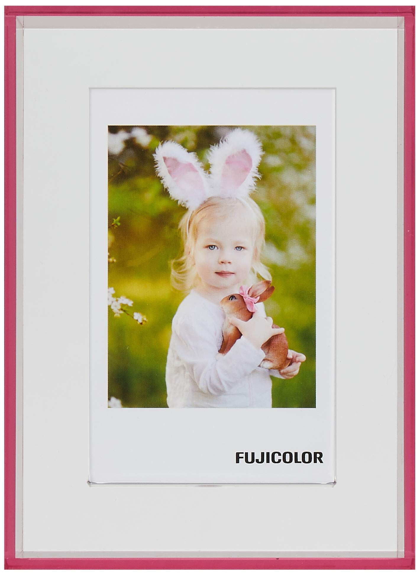 Amazon | FUJICOLOR アクリルコロンフレーム チェキ ピンク