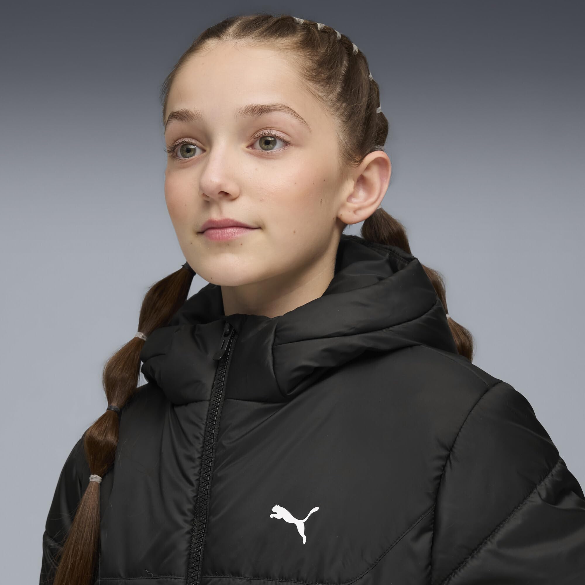 PUMA Ess Hooded Padded Jacket Abrigo Unisex niños (Pack de 1)