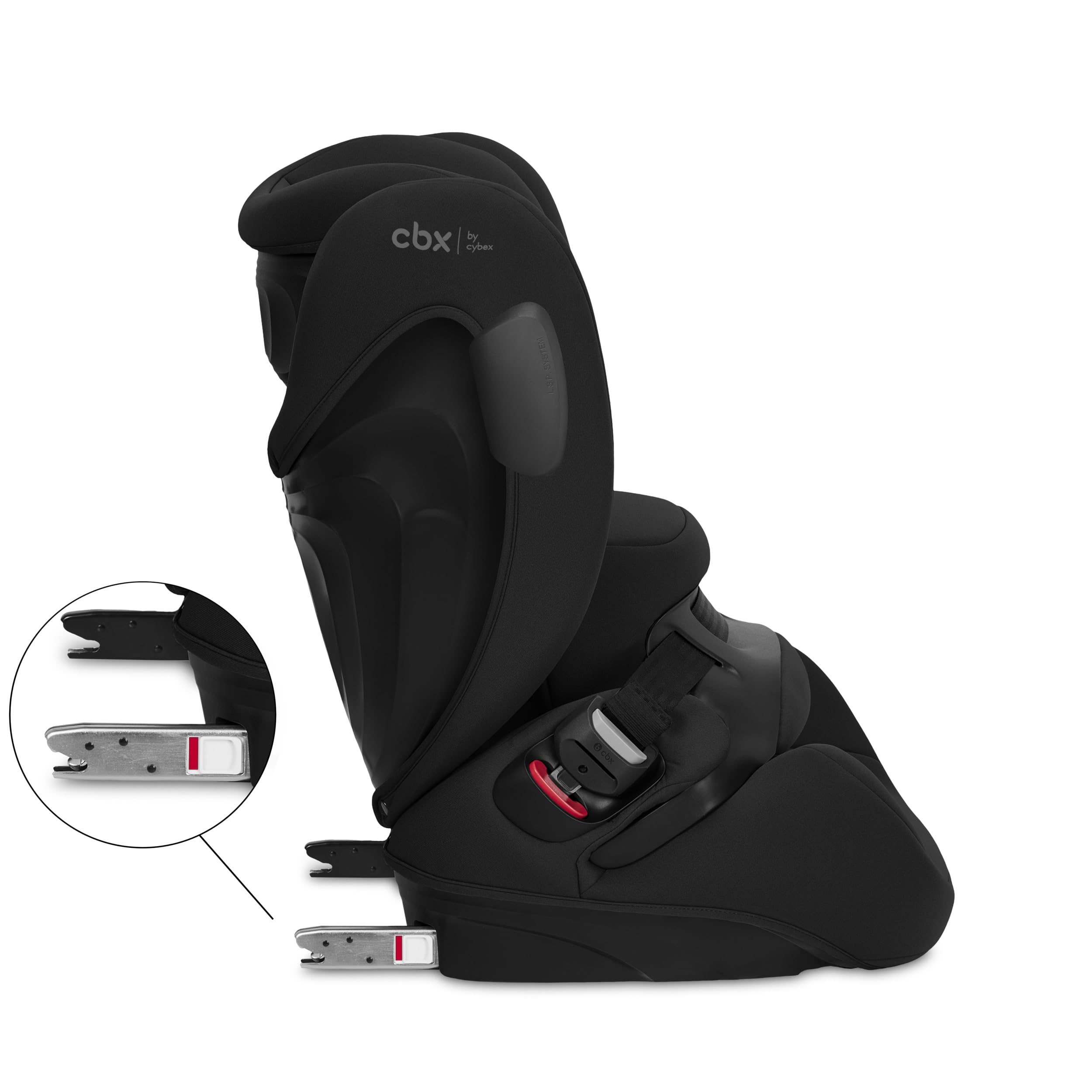 Cybex CBX Pallas B3 i-Size Kinder-Autositz ISOFIX Top-Tether 9-50 kg 15 Monate-12 Jahre UN R129/04 Schwarz
