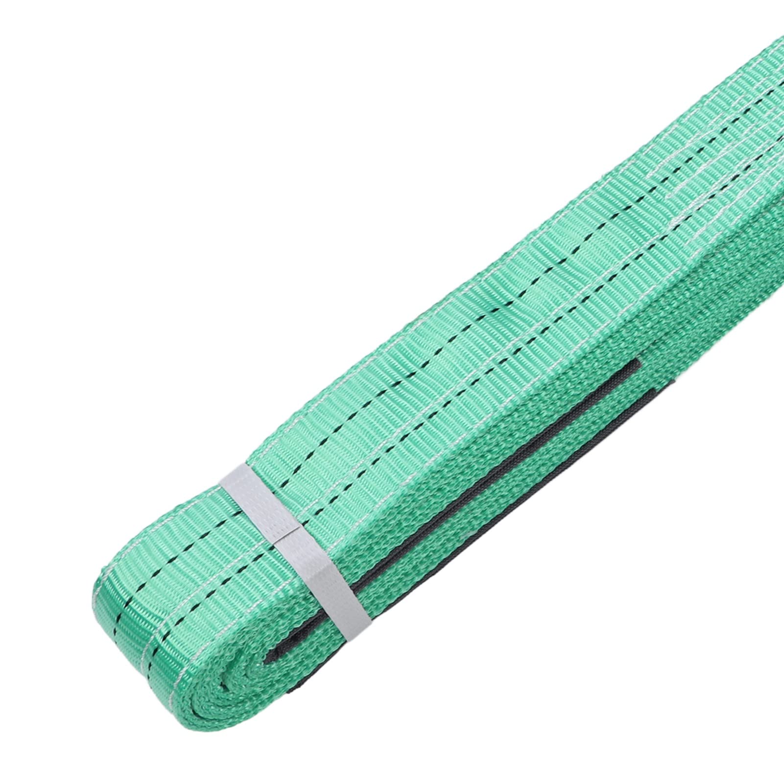 Tyenaza Sangle D'élingue De Levage, 6M 2T, Boucle Renforcée, Sangle De Levage De Gréement en Polyester Haute Résistance, pour la Construction, Sangle De Levage De Bateau