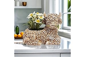 Cow Flower Pot Highland Cow Planter