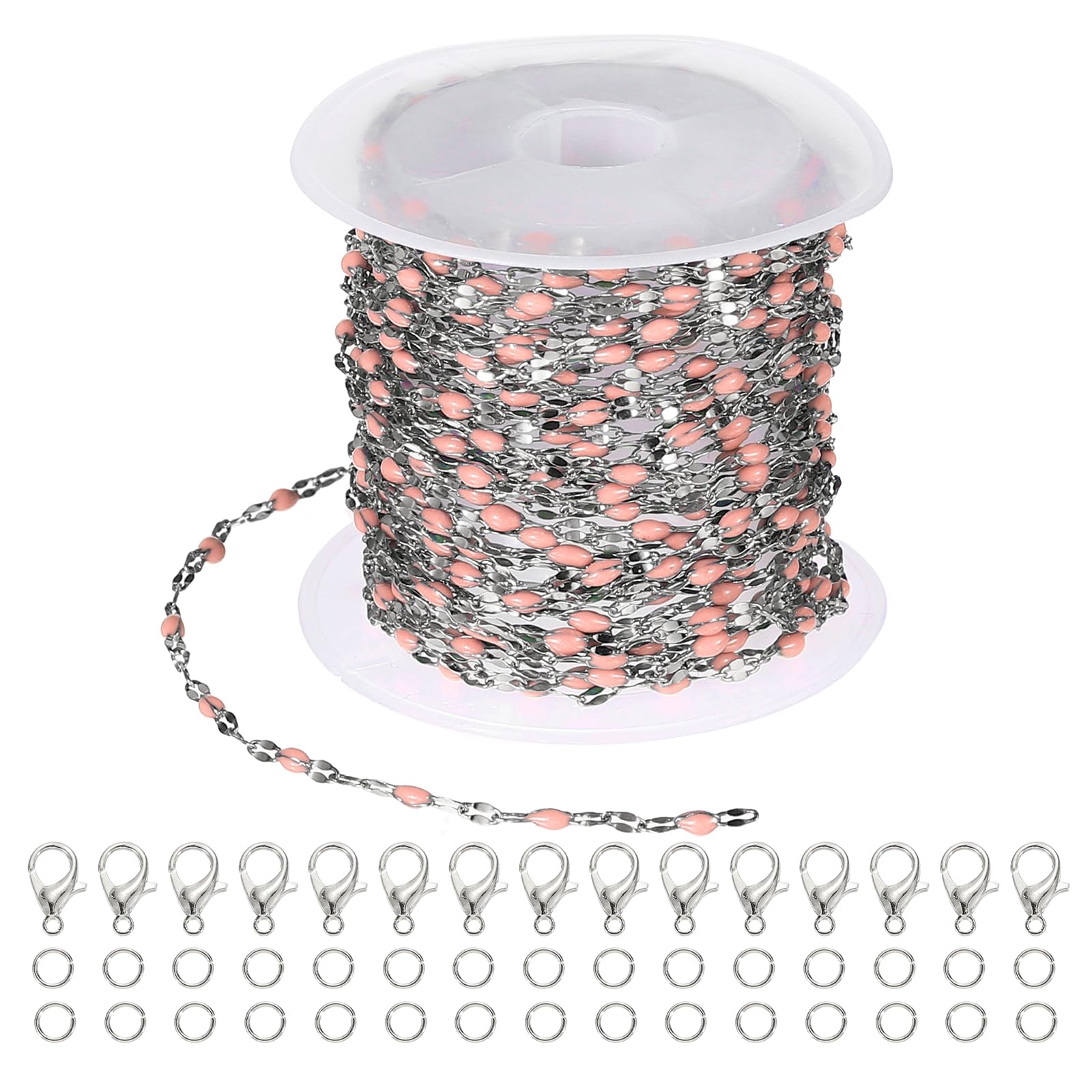 Chaîne en acier inoxydable anti-ternissement 2mm pour éviter les allergies de vos bijoux DIY