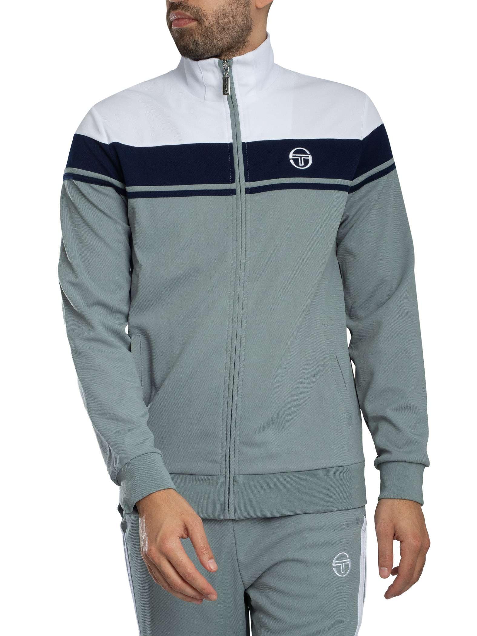Sergio Tacchini White Damarindo Track Top - Xxl