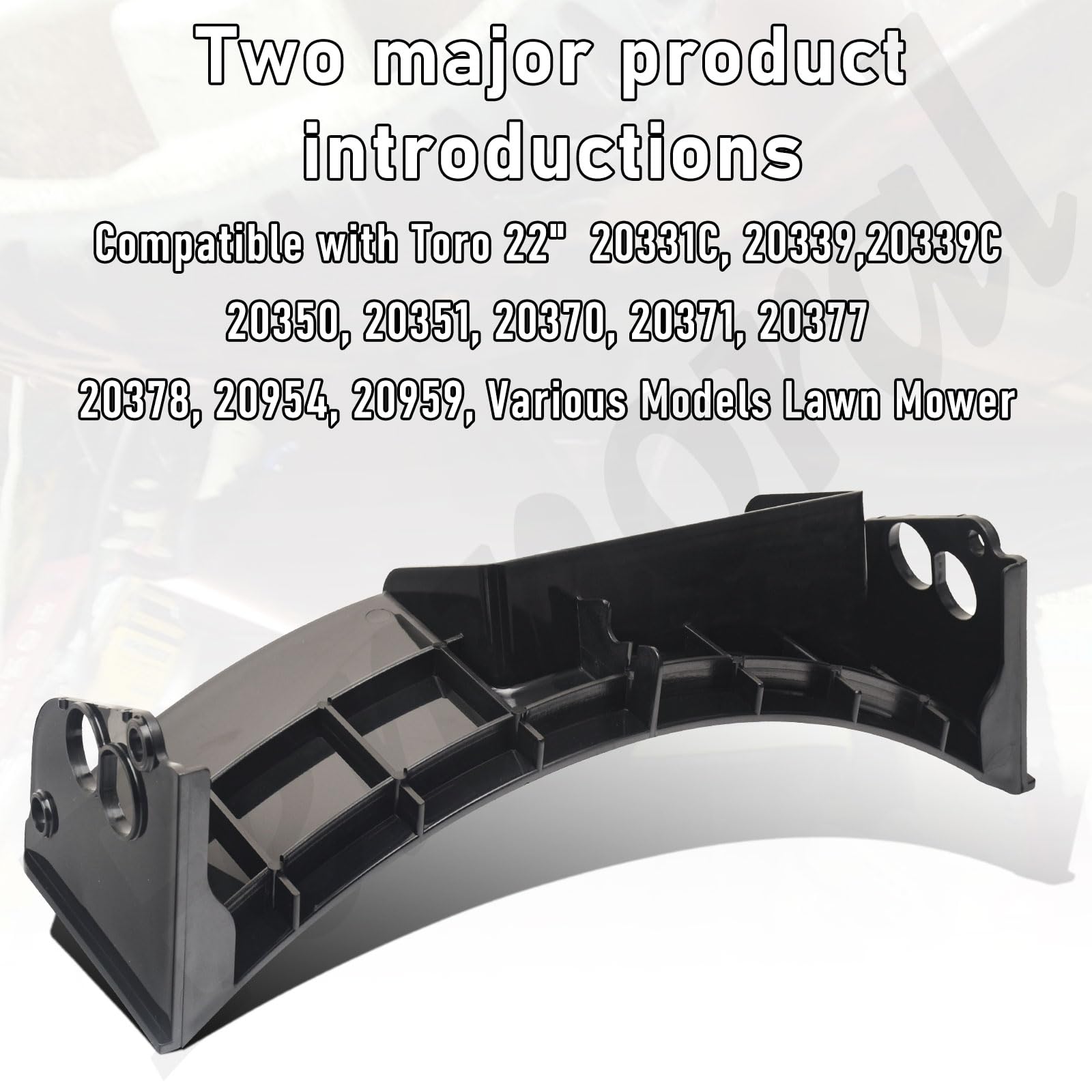 Déflecteur Et Rabat Arrière Pour Tondeuse Toro 55,9 Cm - Compatible Modèles 20330, 20370, Etc. - 8