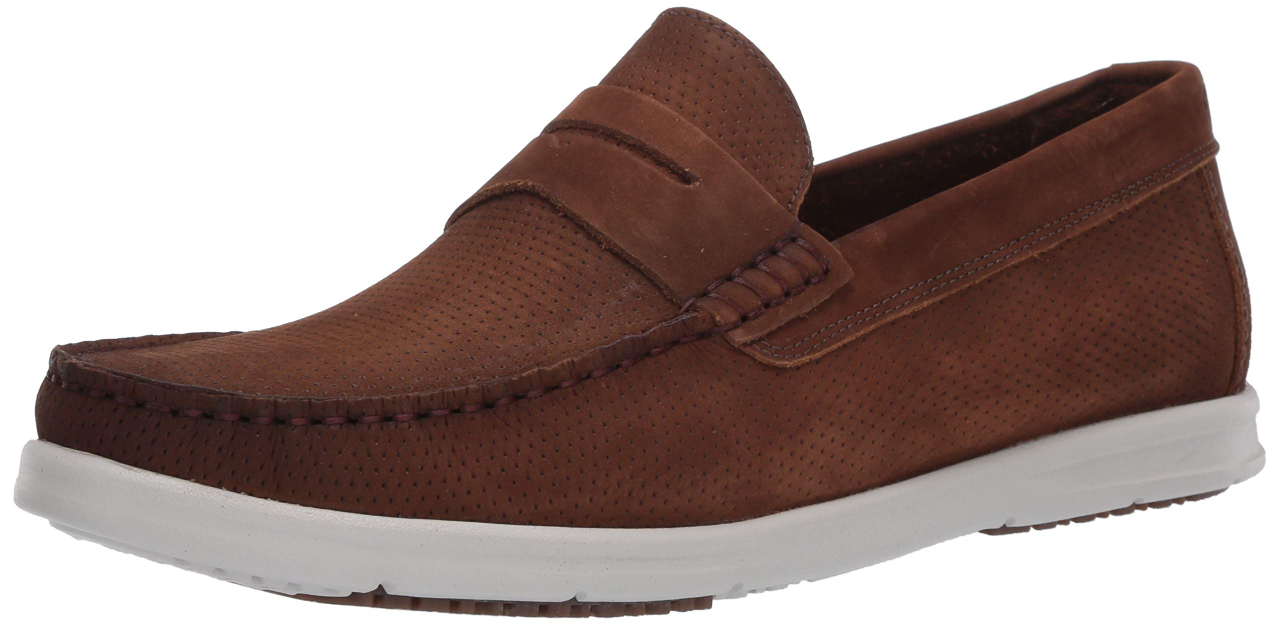Driver Club USA Genuine Leather Made in Brazil Luxury Leather Penny Detail Boat Shoe mens Boat Shoe