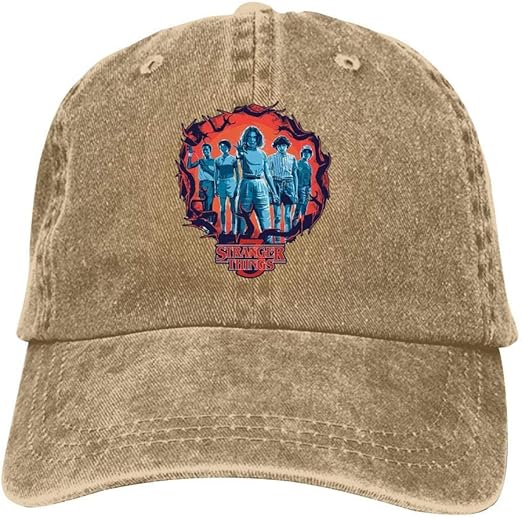 Stranger Things 3 Cap Adjustable Hip Hop Hat Classic Baseball Cap Amazon.fr Vêtements