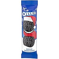 Vista 39 de OREO Minis - Galletas sándwich de chocolate, 12 tazas de aperitivos de 3.5 onzas