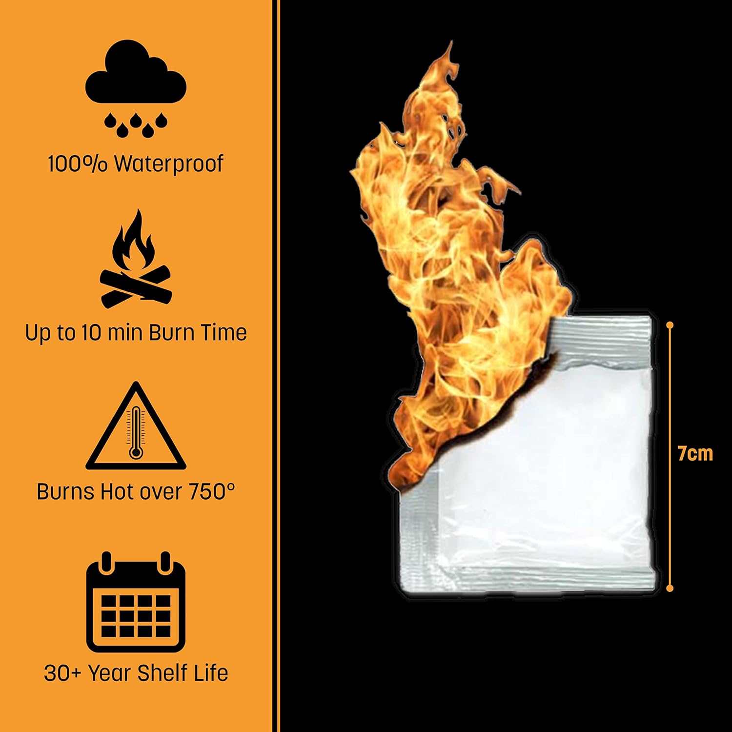 Buy QUICKSURVIVE AllPurpose Waterproof Fire Starters Survival Fire