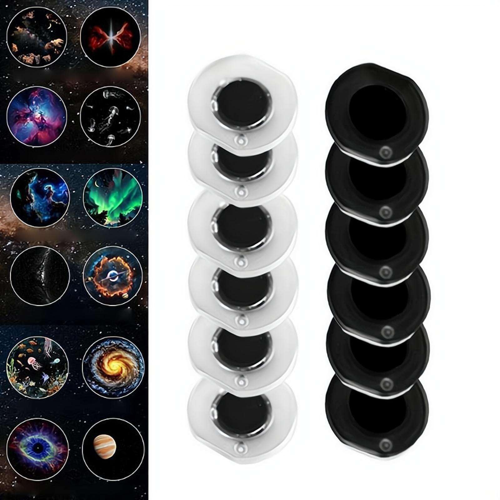 Galaxy Projector Night Light,USB Starry Sky Nightlight Projector with A-r Wide Angle Vivid & Bright Projection,Mini Led Projection Lamp for Bedroom Ceiling Wall Car Party Bar Decor 2026New (Style F)