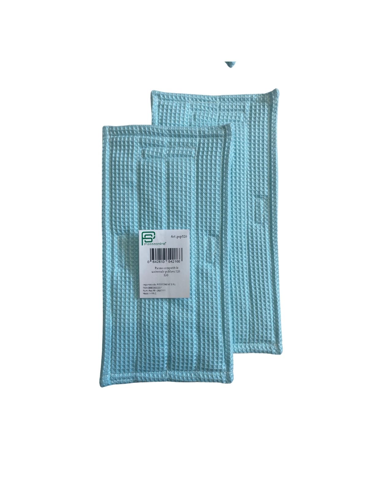 PIESSEONLINE Panni x2 compatibili universali soft per pulilava Folletto sp520 sp530