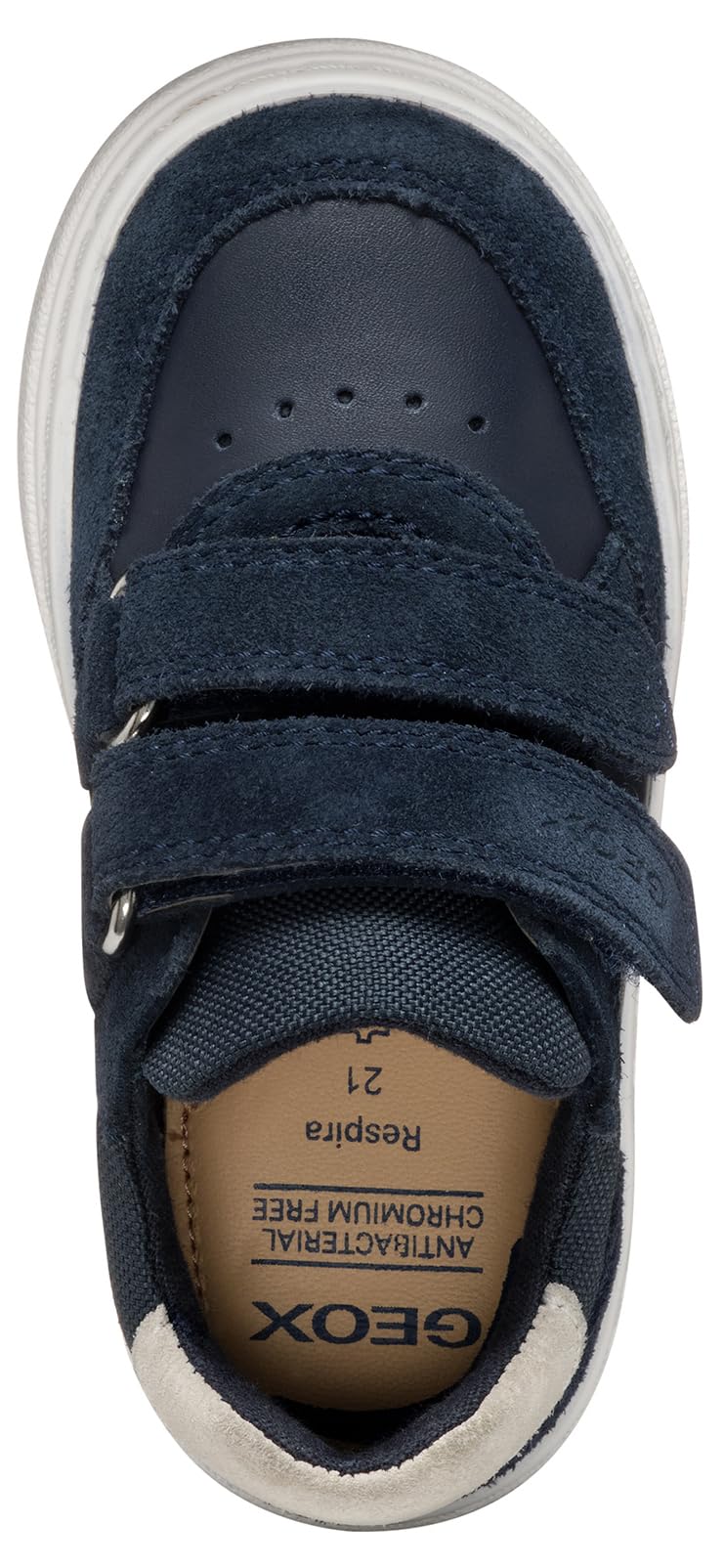 Geox B NASHIK Boy C - Scarpe da Ginnastica Baby - Jungen, Navy/White,