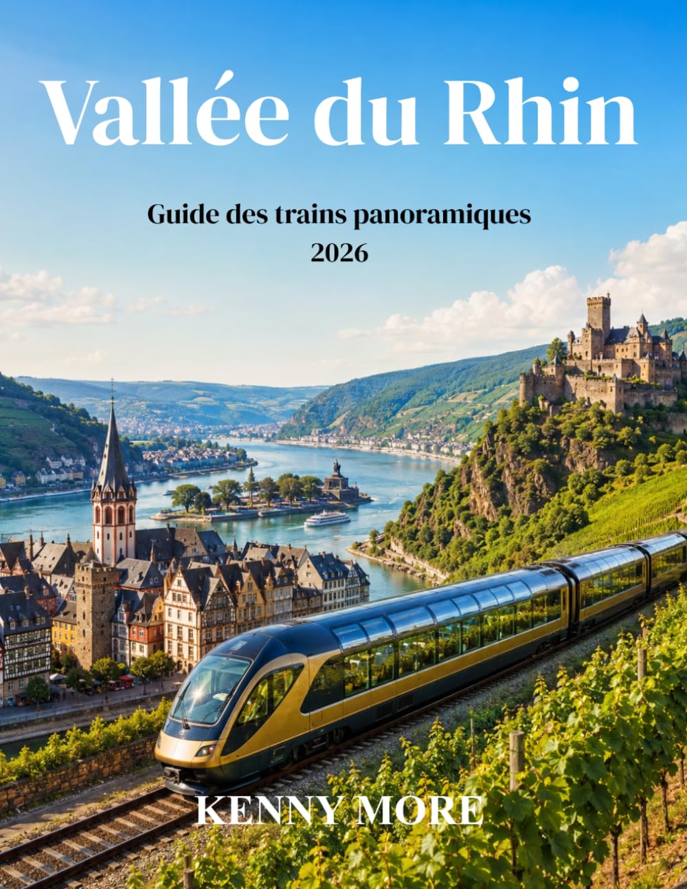 Vallée du Rhin Guide des trains panoramiques 2026: De Mayence à Coblence en train : châteaux, vignobles, vues sur le fleuve et un voyage facile pour les débutants