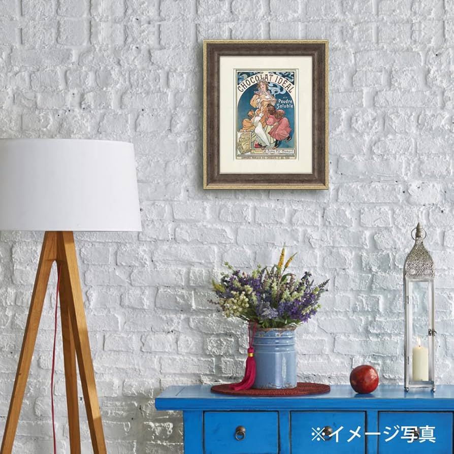 アルフォンス・ミュシャ 【フレームサイズ 52.5×41cm】 アルフォンス・ミュシャ 【フレームサイズ 52.5×41cm】