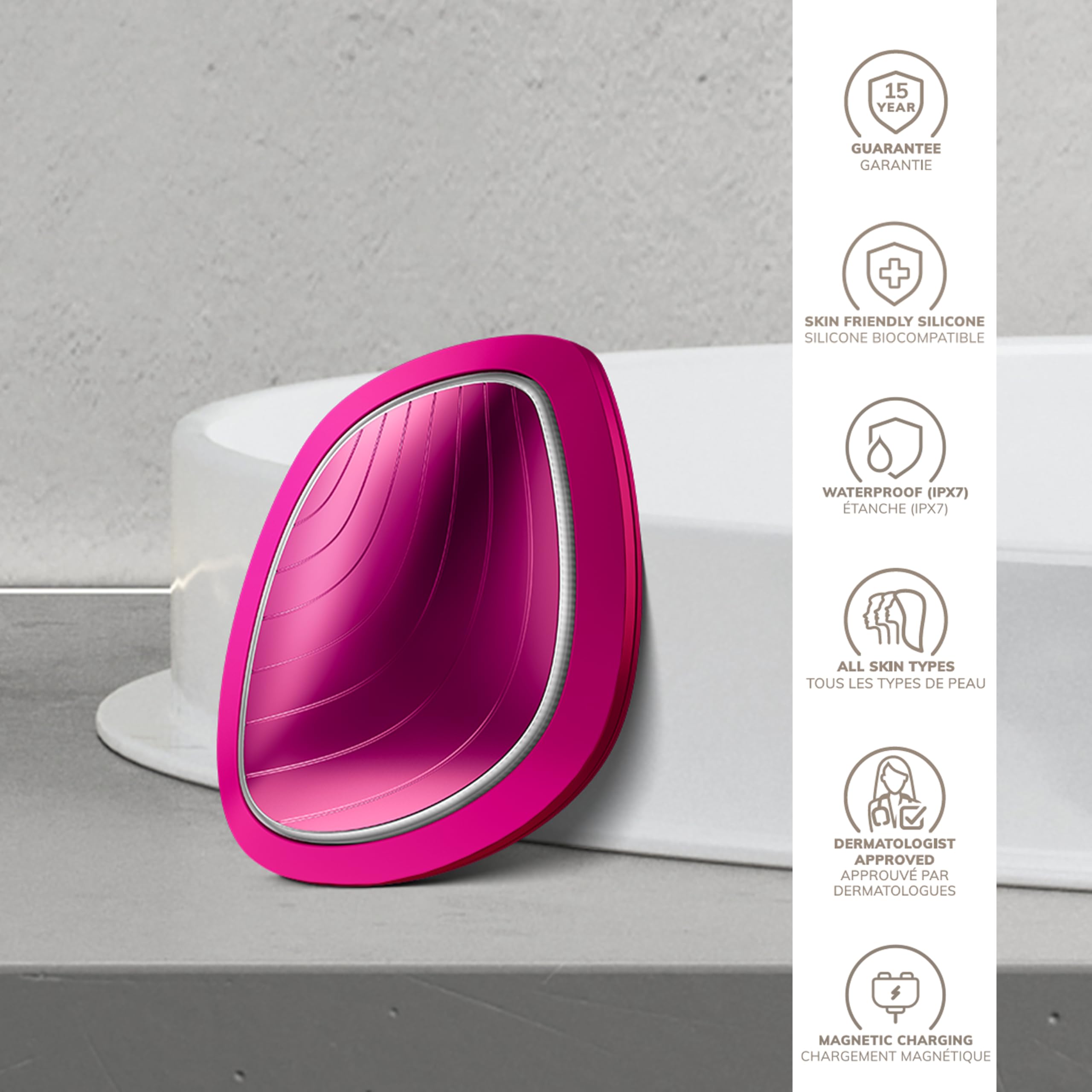 Amazon.com: GESKE SmartAppGuided™ Sonic Warm & Cool Mask | 9 in 1