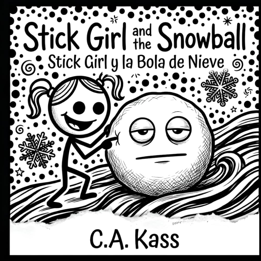 Stick Girl and the Snowball: Stick Girl y la Bola de Nieve