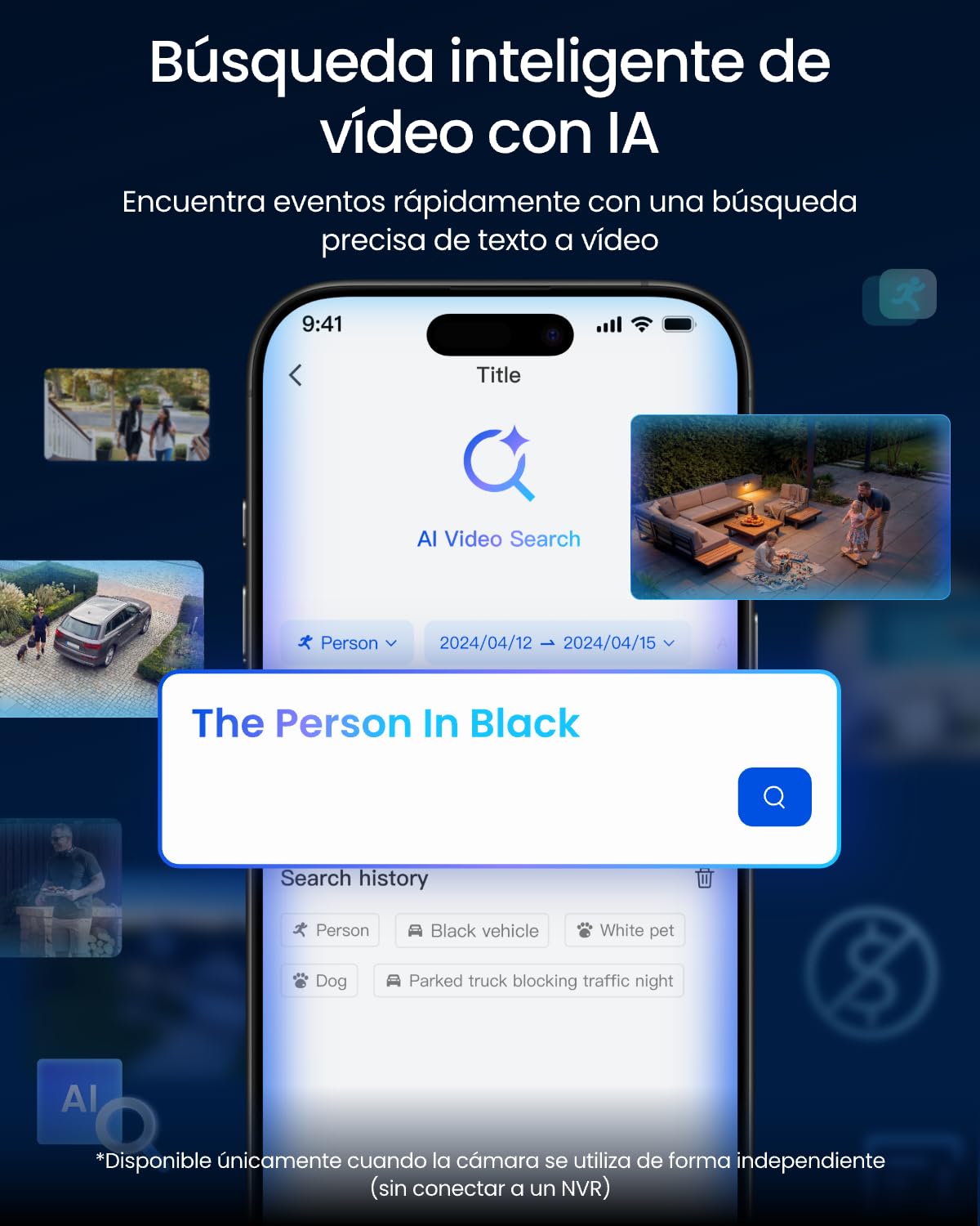 Reolink Cámara de seguridad PoE para exteriores de triple lente, panorámica PT de 10 MP + 8 MP, con seguimiento automático SyncTrack, visión nocturna en color e infrarroja, grabación 24/7, OMVI 3i PoE