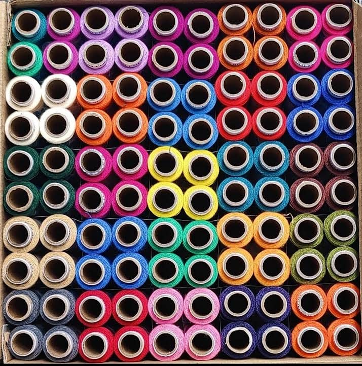 Multicolor Sewing Thread - 100 Spools! -1 Multicolor Sewing Thread - 100 Spools! -1