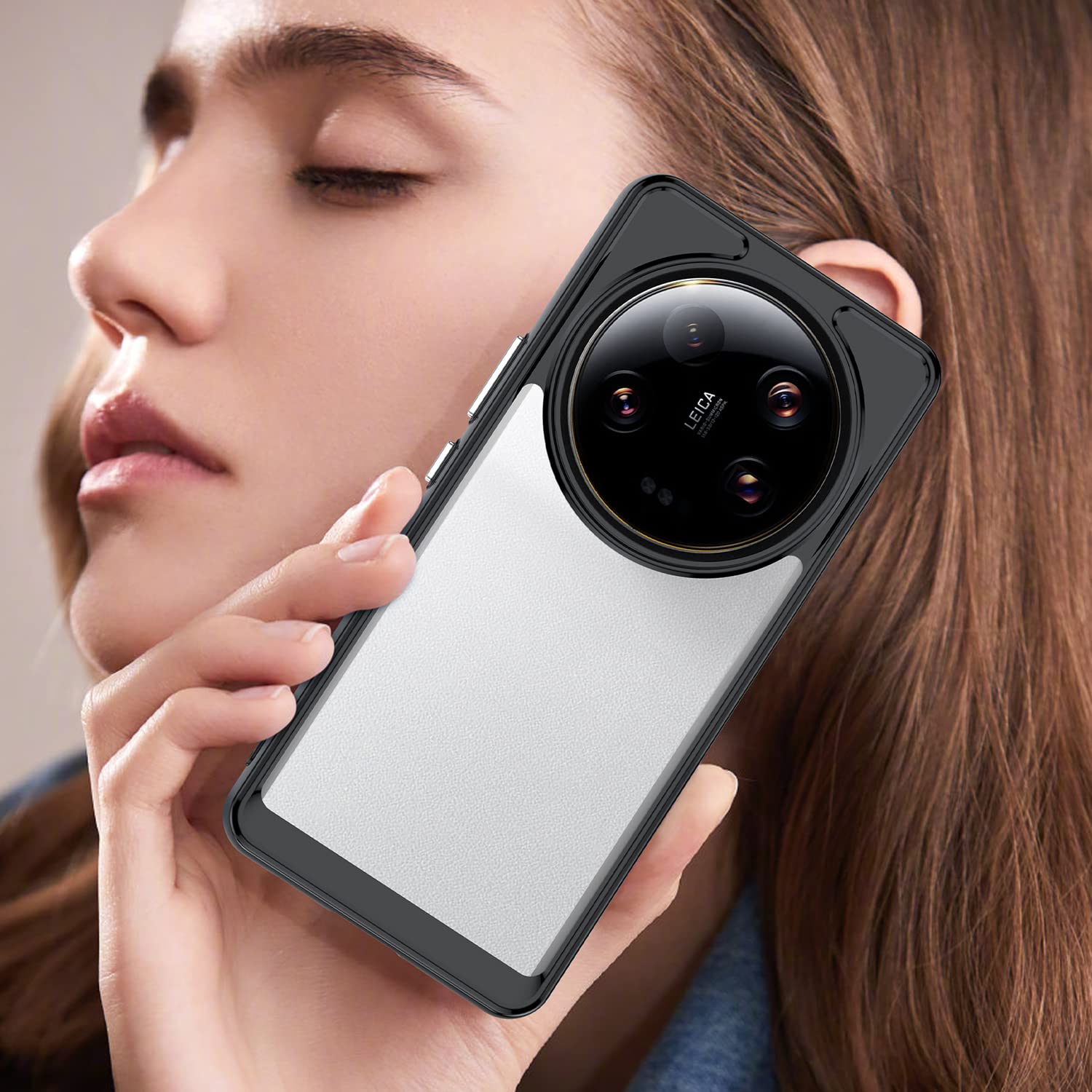 Handyhülle Mit Displayschutz Für Xiaomi 13 Ultra – Stoßfestes Silikon & Gehärtetes Glas, Graphitgrau