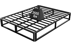 Upgrade Anti Bending Sturdy Bed Frame Queen for Comfortable Sleep