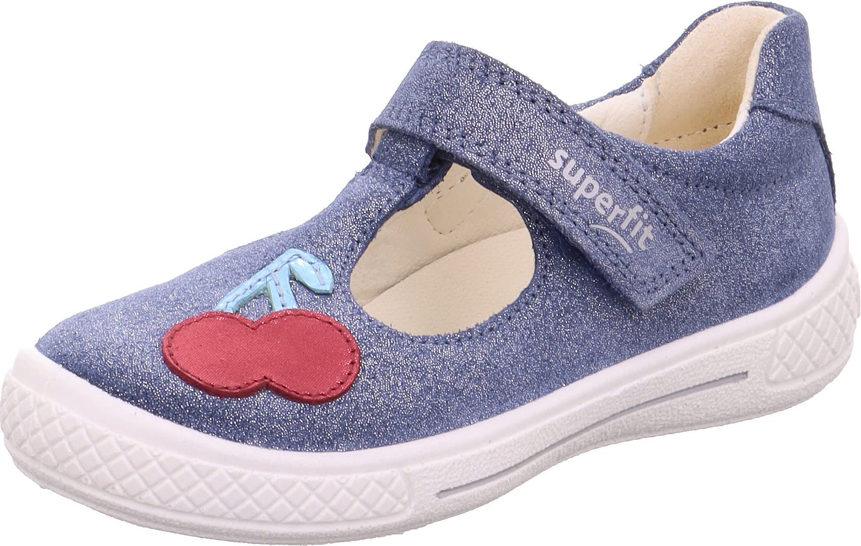 Superfit Tensy Ballet Flats, Blue 8000, 6 UK Child