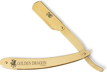 MD Golden Dragon Shavette Razor