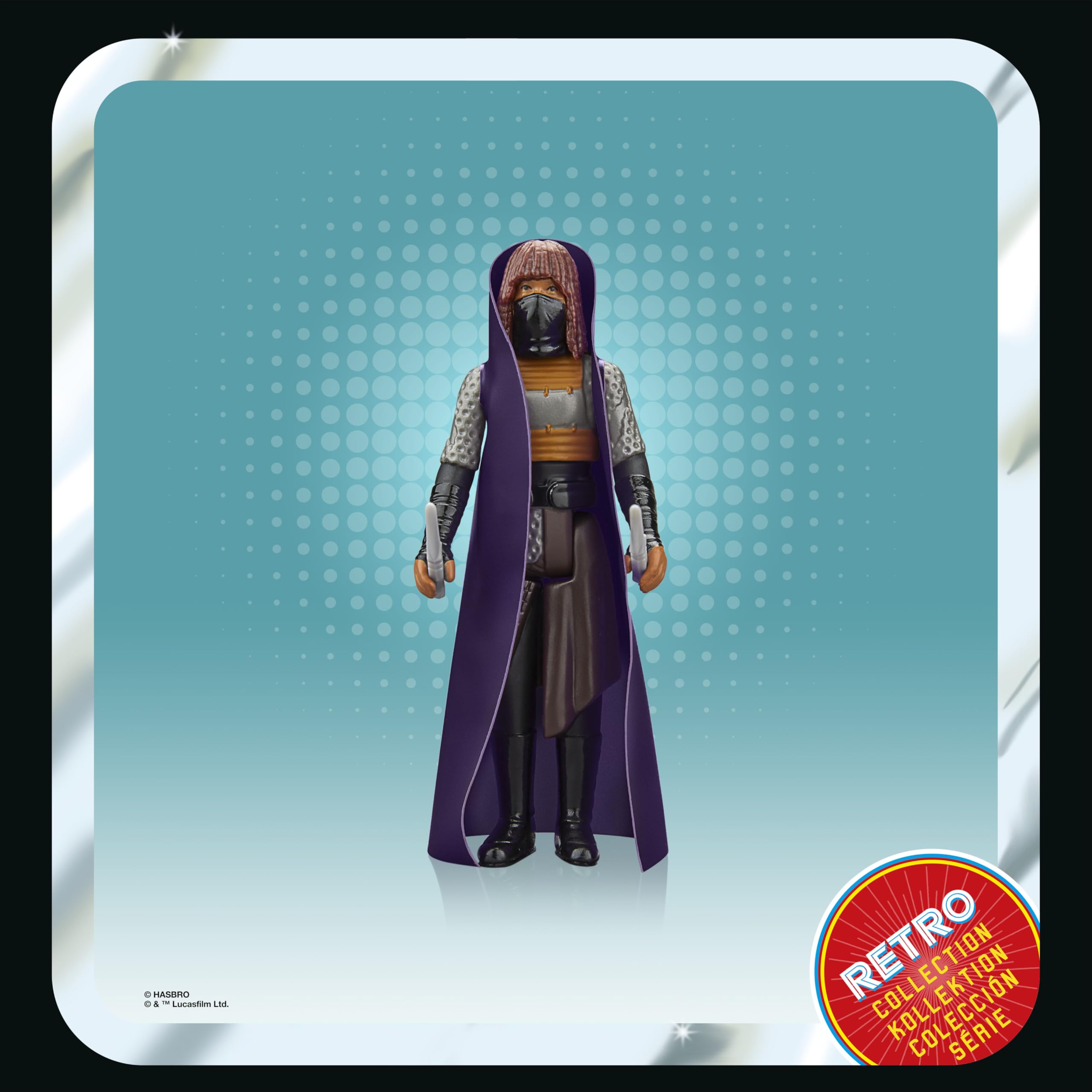 Star Wars La Colección Retro, The Acolyte, Pack múltiple de 6 Figuras de acción de 9,5 cm