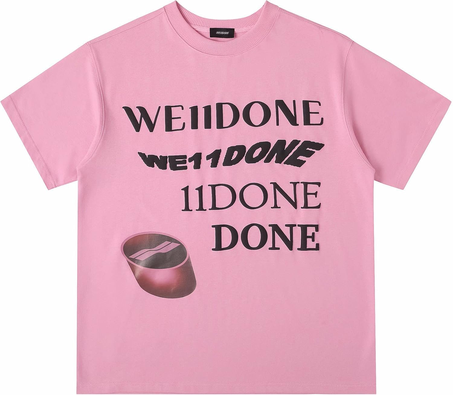 Amazon | welldone バレットスクリーンフォームレター半袖Tシャツ 春先 