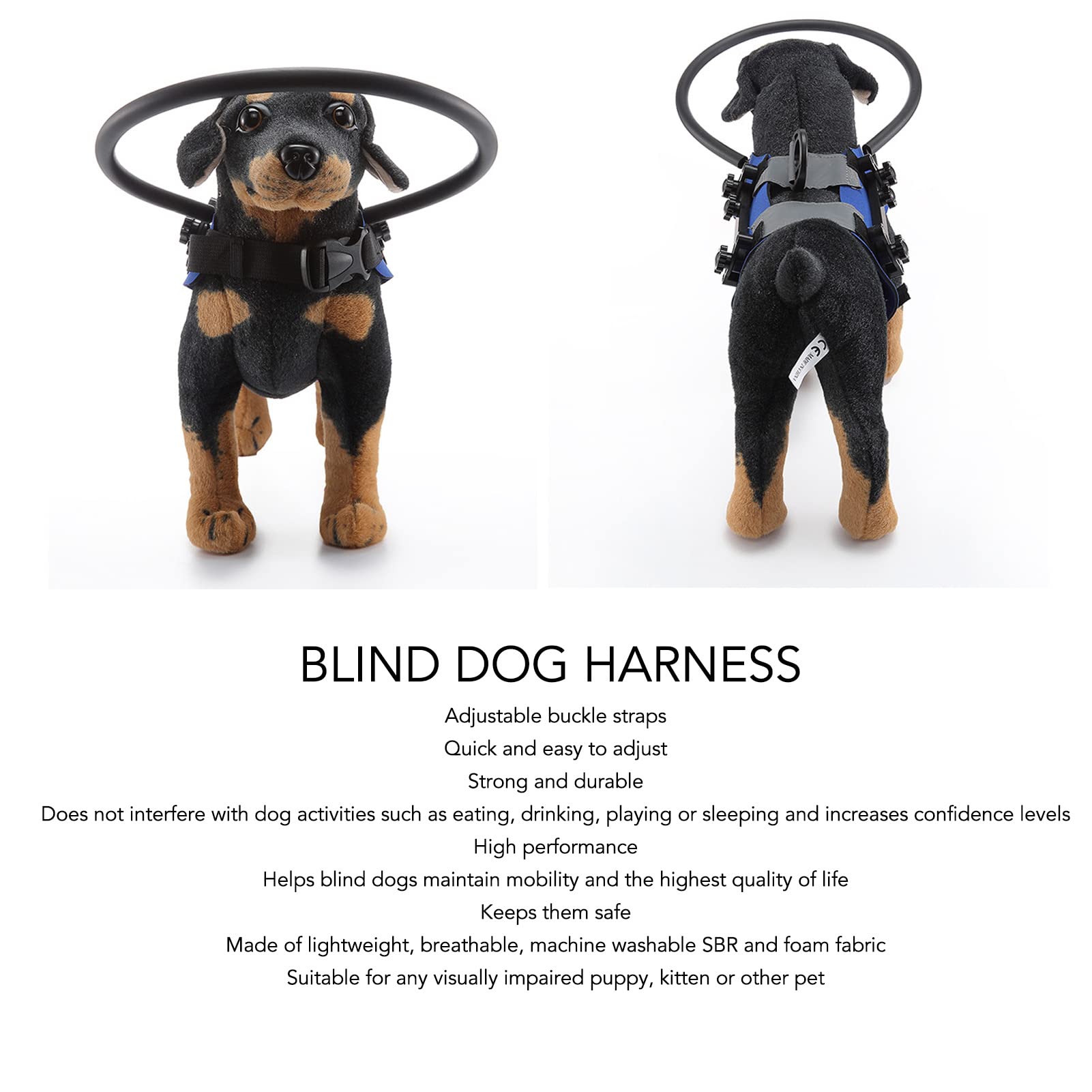 Inkri Blind-Dog Halo Arnés Accesorios – Buper – Halo para perros