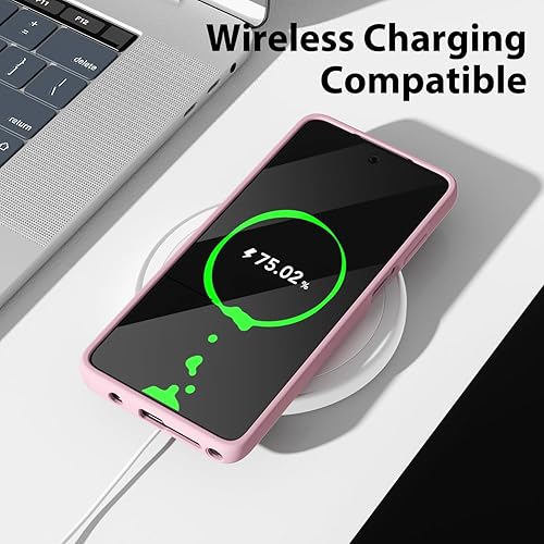 Miniatura 7 de oakxco Funda para teléfono Motorola Moto G Stylus 5G 2022 de silicona líquida, bonita funda delgada y delgada de goma suave de TPU para mujeres y