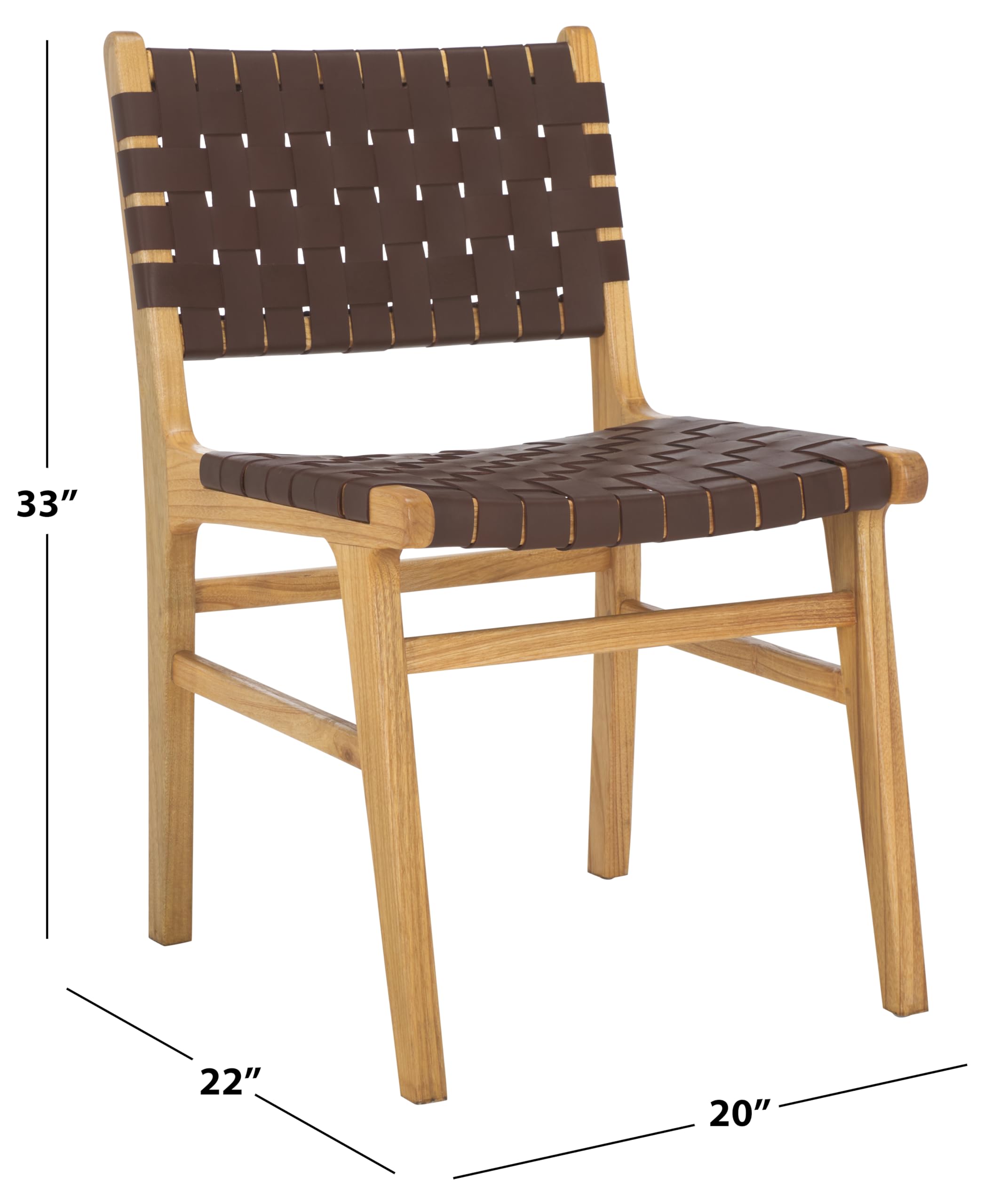 Amazon.com - Safavieh Home Taika Cognac and Natural Woven Leather