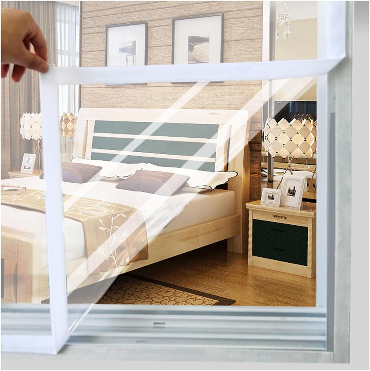 Window Cold Protection Film, Weatherproofing Window Insulation Kit, Thickened Window Insulation Film, Draught Draft Excluding Shrink Film for Winters, Transparent,WxH-170x250cm/67 * 98in