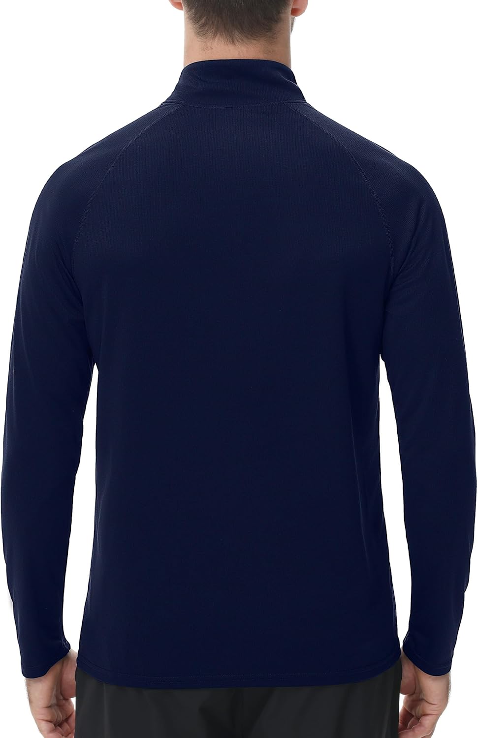 Roadbox UPF 50+ Long Sleeve Shirts for Men - Quarter Zip Pullover Quick Dry Rash Guard for Running Golf Fishing Workout - Image 4