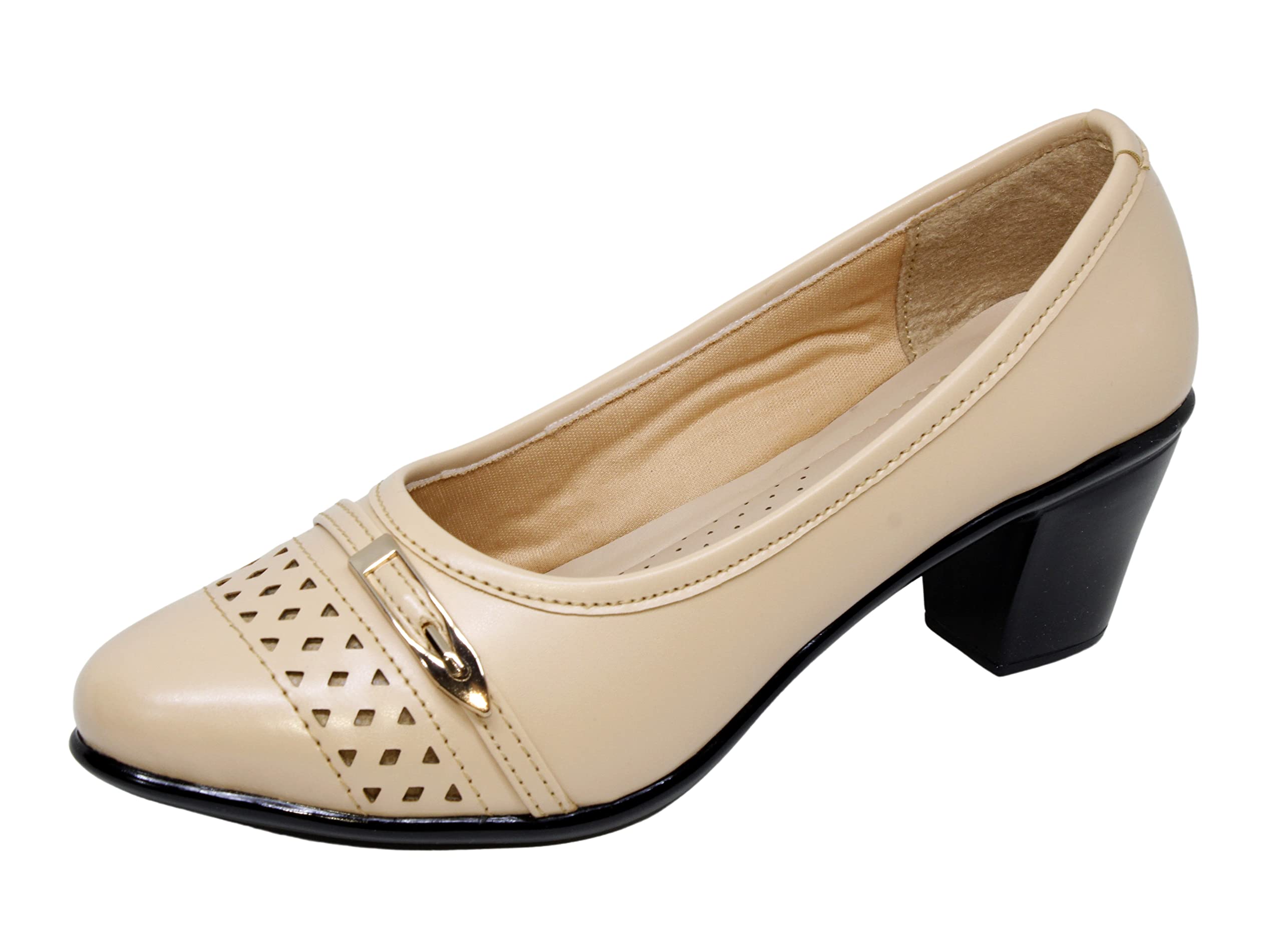 W-Liberty Womens Fashionable & Comfortable Artificial Leather Heels 2202CR39 (B0B1MSVZZX) Amazon Price History, Amazon Price Tracker